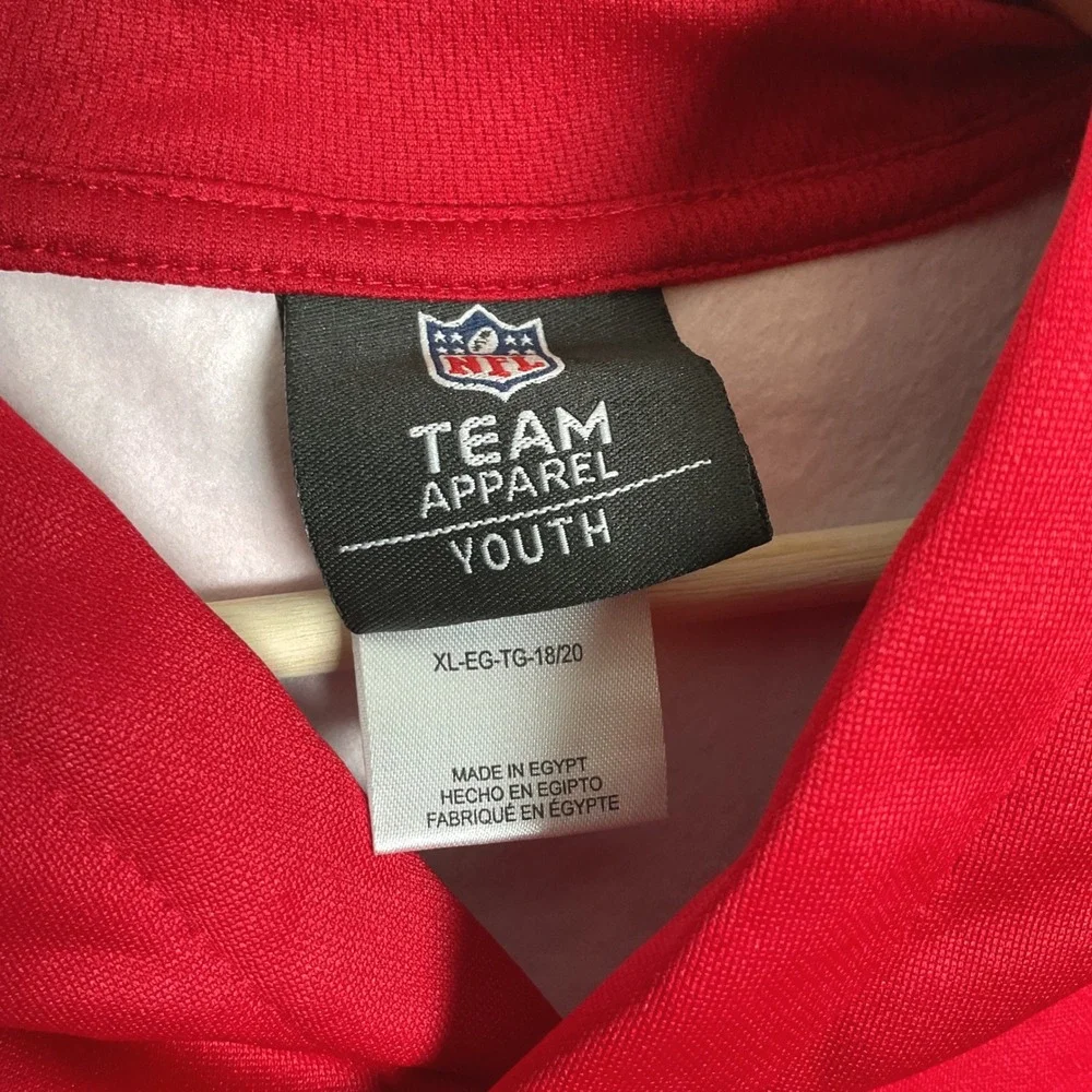 Atlanta‎ Falcons NFL Team Apparel Camo Hoodie Youth XL 18/20 Red Black NWT